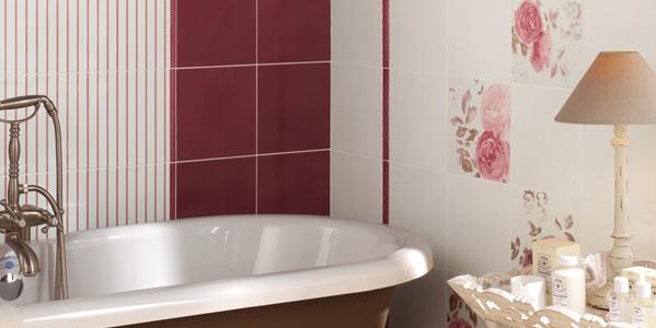 Pareti del bagno provenzali: consigli su decorazioni, materiali e ... Decori e colori