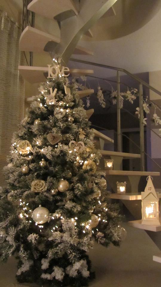 Gli alberi di natale più belli delle fans di shabby chic e ... Idee albero di natale shabby chic