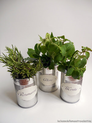 10 idee per riutilizzare barattoli di latta in stile shabby chic ... Vetri per porte provenzali