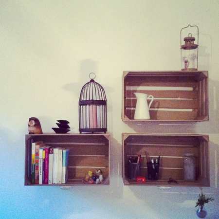 7 idee per realizzare portariviste o librerie in stile shabby chic ... Idee per realizzare una cucina country