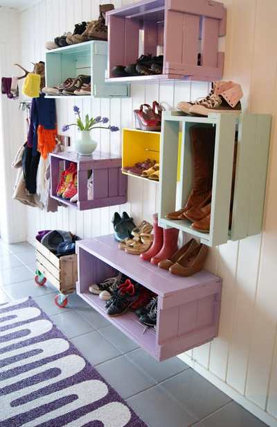 5 idee per creare una scarpiera in stile country e shabby chic ... Idee per realizzare una cucina country