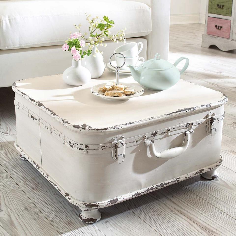 8 idee per tavolini da caffè shabby chic fatti con materiali ...