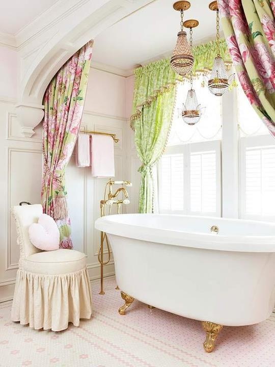 7 idee per un bagno romantico in stile shabby chic, provenzale o ...