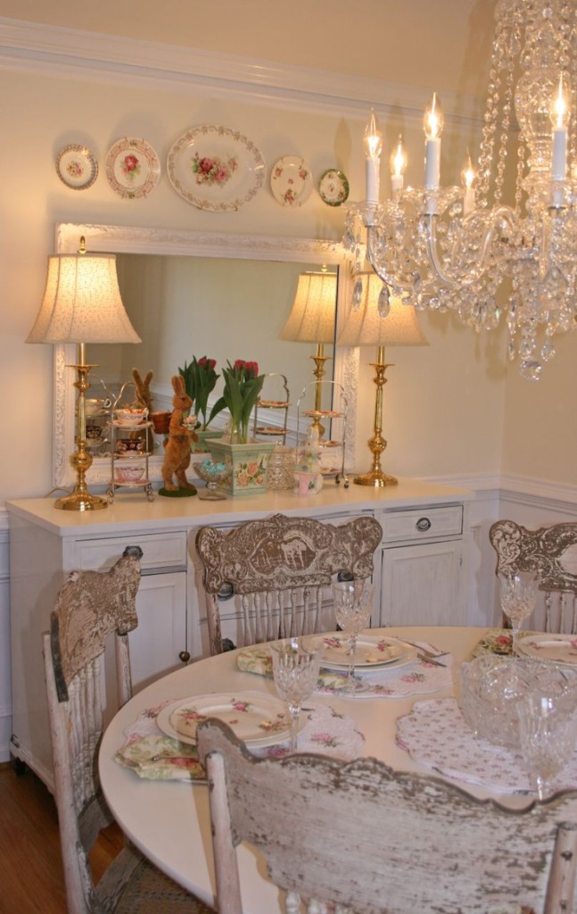7 idee per la tua sala da pranzo in stile shabby chic, provenzale ...