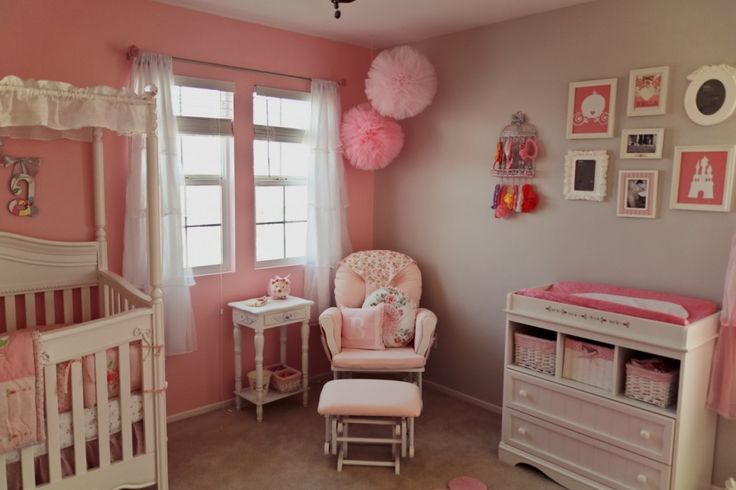 Cameretta bambini shabby chic. camera da letto per bambini elegante ... Cameretta neonato shabby