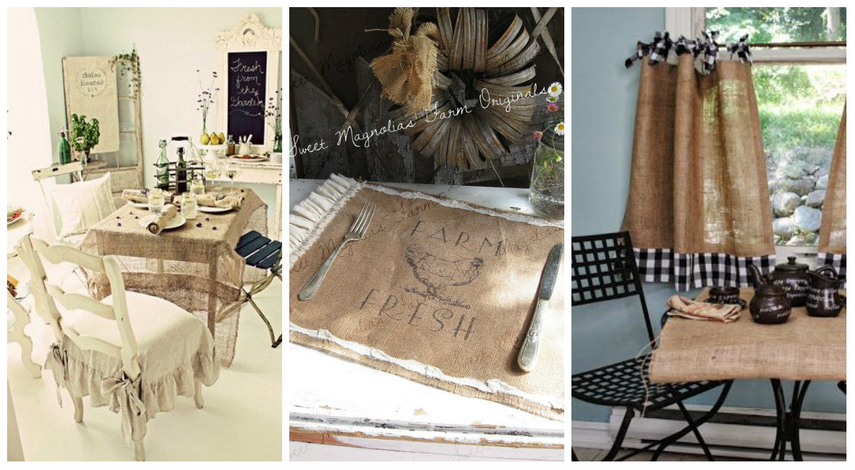 La juta nella cucina shabby chic, consigli e idee su come ...