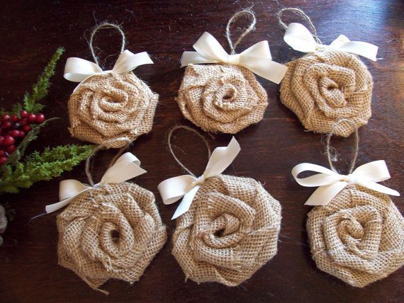 Una carrellata di decorazioni natalizie fai da te in stile shabby ... Decorazioni shabby chic fai da te