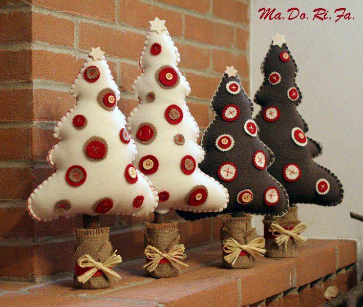 10 fantastiche idee e tutorial per decorare oggetti utilizzando il ... Idee albero di natale shabby chic