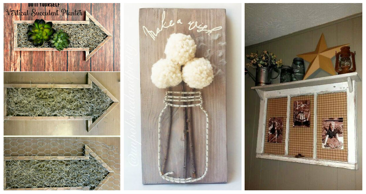 Idee fai da te per arredare la cucina con il legno in stile shabby ... Cucine fai da te in legno
