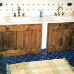 illuminazione bagno provenzale