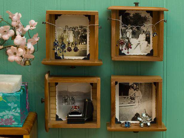 cassetti portafoto shabby chic