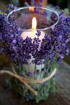barattolo con lavanda
