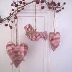 cuori stoffa vichy