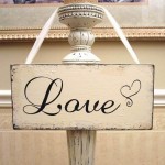 targhetta shabby chic