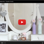 tutorial vasetti di vetro riciclati stile shabby chic