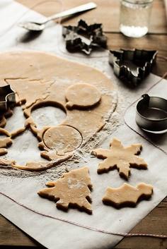 biscotti di pasta frolla natalizi stampini