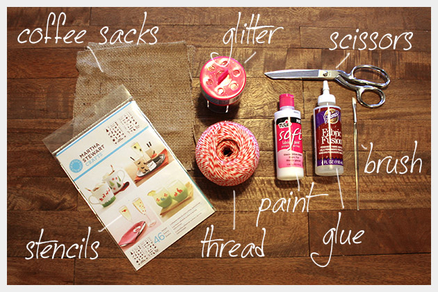 ornamento country materiale occorrente