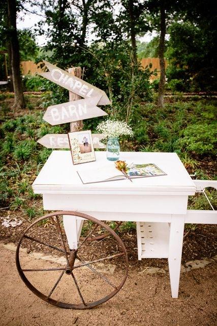 idee da mettere al'lingresso ristorante matrimonio shabby chic