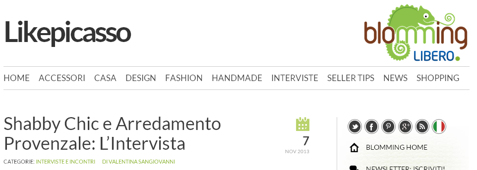 shabby chic e arredamento provenzale articolo su blomming