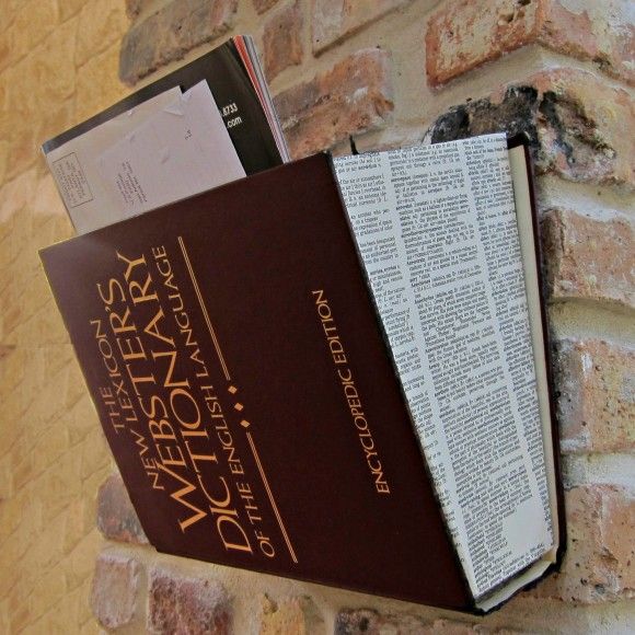 libri come portariviste shabby chic