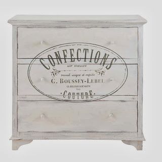 cassettiera con scritta country