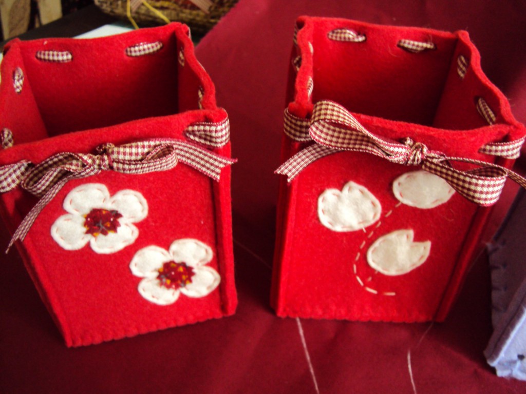 portapenne in feltro