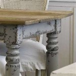 tavolo shabby chic decapato