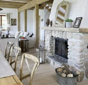 7 Idee Per La Zona Caminetto In Stile Shabby Chic Provenzale E Country Arredamento Provenzale