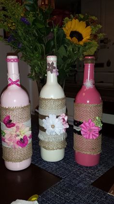 bottiglie-shabby-rosa