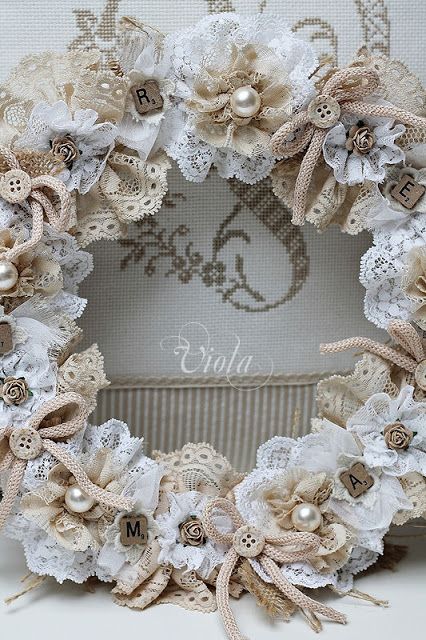 Shabby Chic Decorazioni Natalizie.Una Carrellata Di Decorazioni Natalizie Fai Da Te In Stile Shabby Chic Arredamento Provenzale