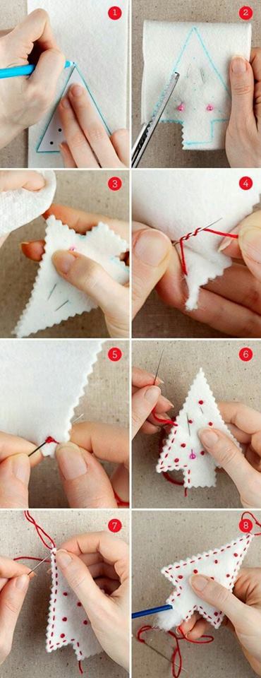 Lavoretti Di Natale In Feltro Tutorial.10 Fantastiche Idee E Tutorial Per Decorare Oggetti Utilizzando Il Feltro In Stile Shabby Chic Arredamento Provenzale