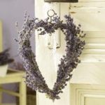 cuore lavanda