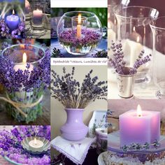 lavanda candele