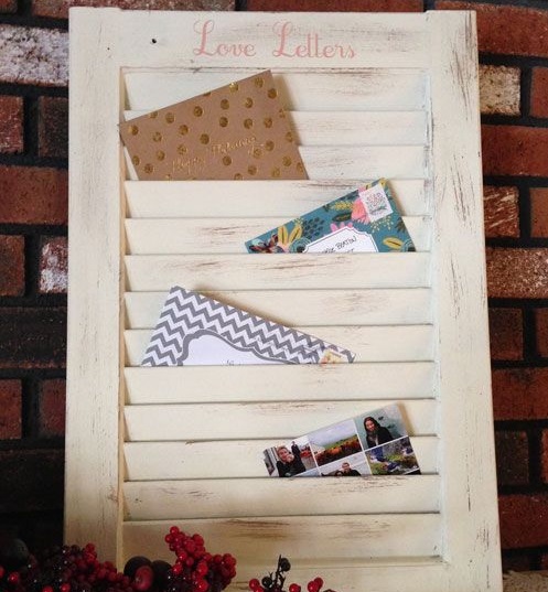 porta lettere persiana chiara