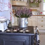 secchio metallo rametti lavanda