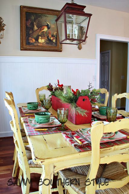 colazione-centrotavola-rossa