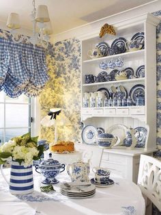 cucina completa blu