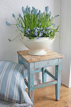 fiori sgabello