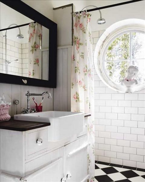 shabby chic bagno