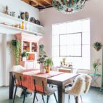 shabby chic sala da pranzo