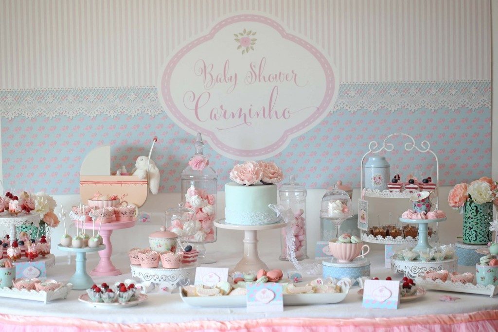 baby shower tavolo dolci