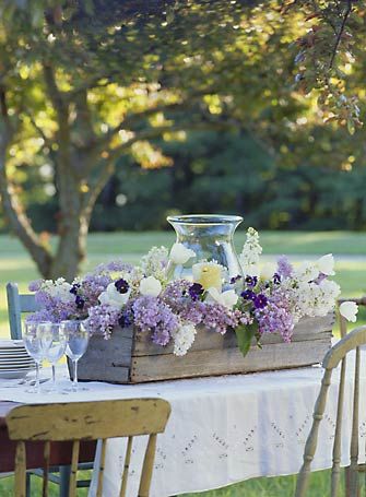 centrotavola fiori outdoor