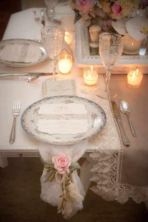 cena romantica candele