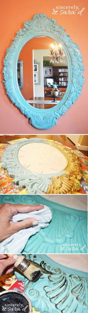 tutorial cornice specchio