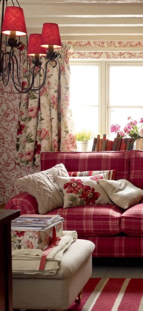 divano fantasia scozzese