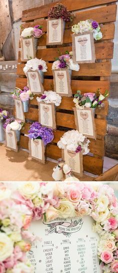 pallet fiori matrimonio