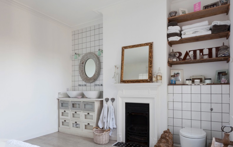 bagno specchio doppio