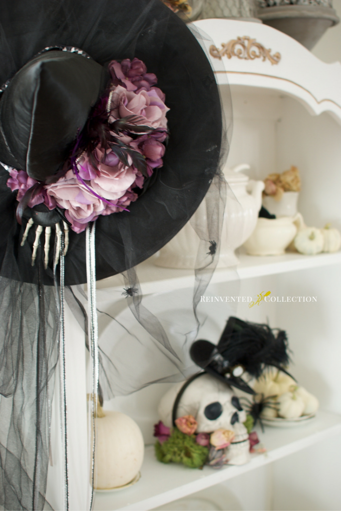 teschio cappello strega