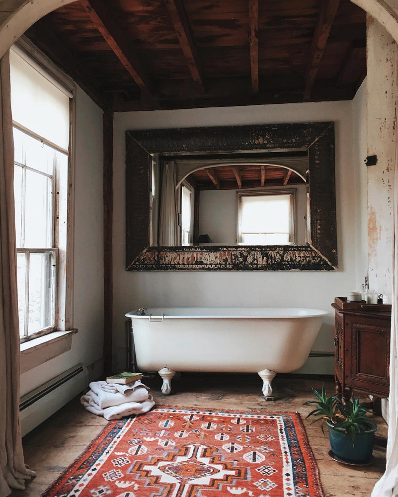 bagno specchio parete