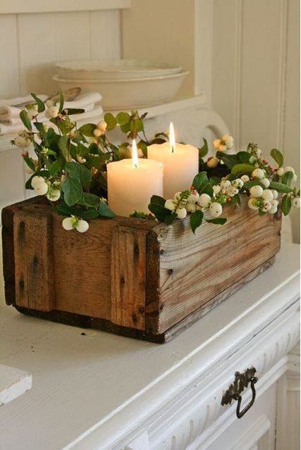 candele centrotavola